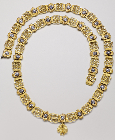 Collier de la Toison d’or de João VI de Bragance (1767-1826), roi du Portugal (1816-1826) - XVIIe siècle - Or et émaux
